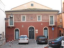 Il Palazzo dei Veneziani a Chieti Centro nella parte alta della città 